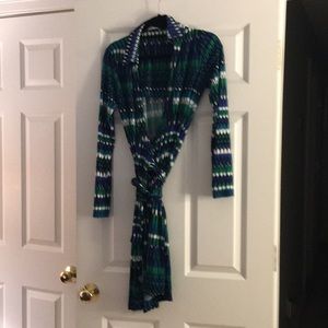 Calvin Klein wrap dress